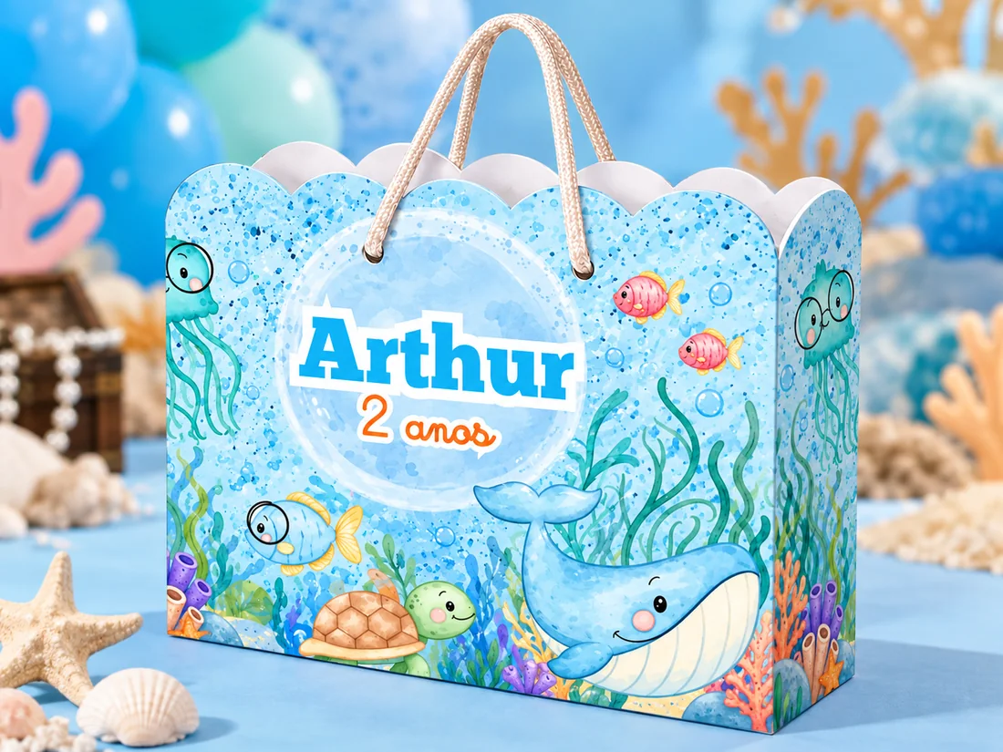 Mockup real da Sacola Nuvem pronto para divulgação